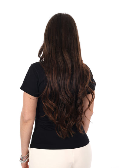 Guess Colette, t-shirt donna a maniche corte nera