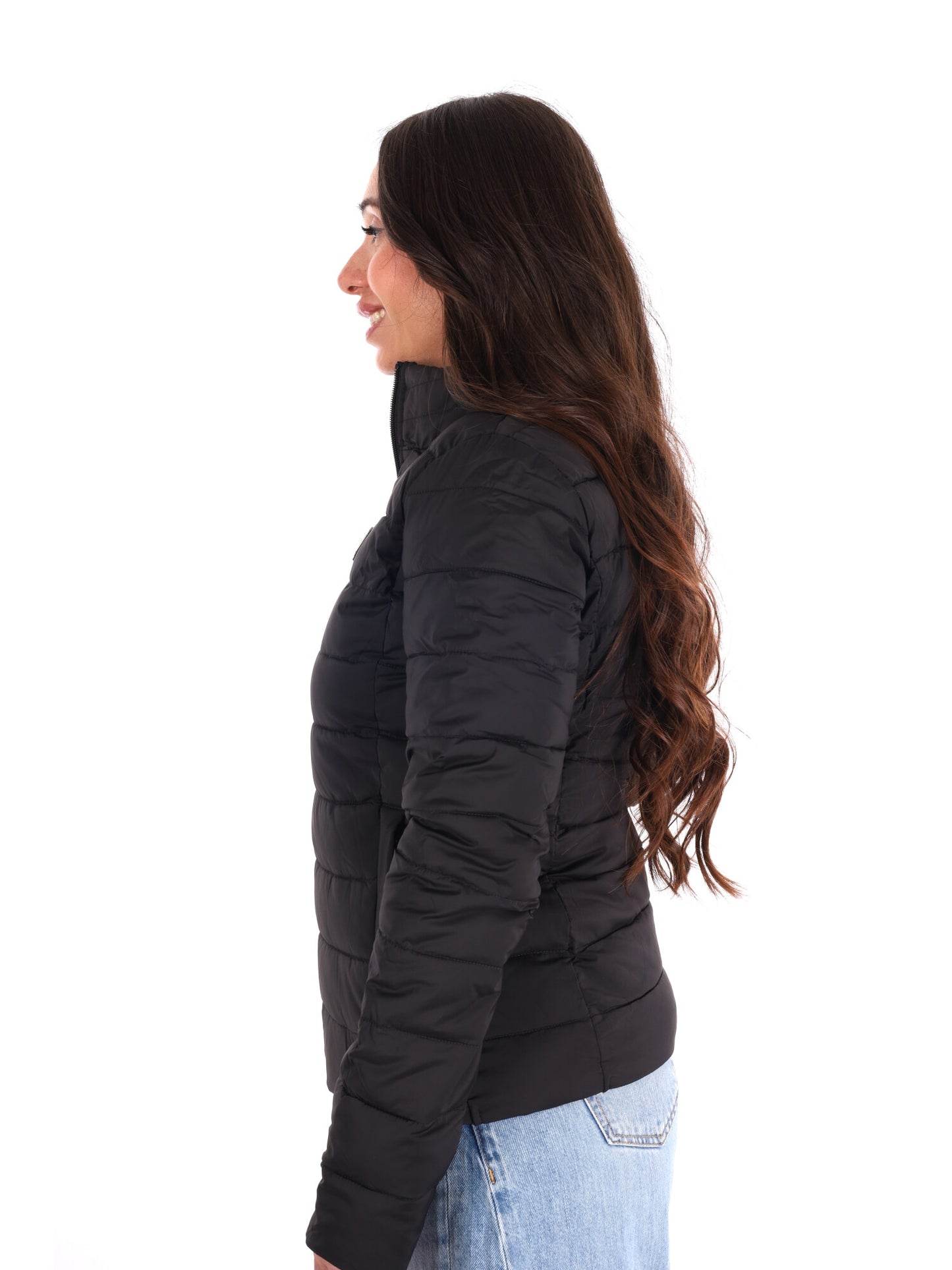 Guess Diann Puffer, giubbino imbottito donna nero