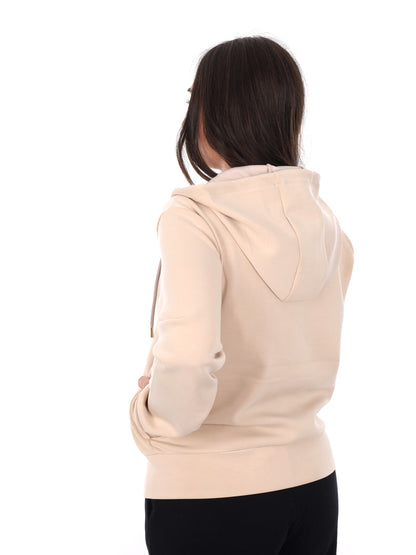 Guess Olympe fullzip, felpa con cappuccio donna beige
