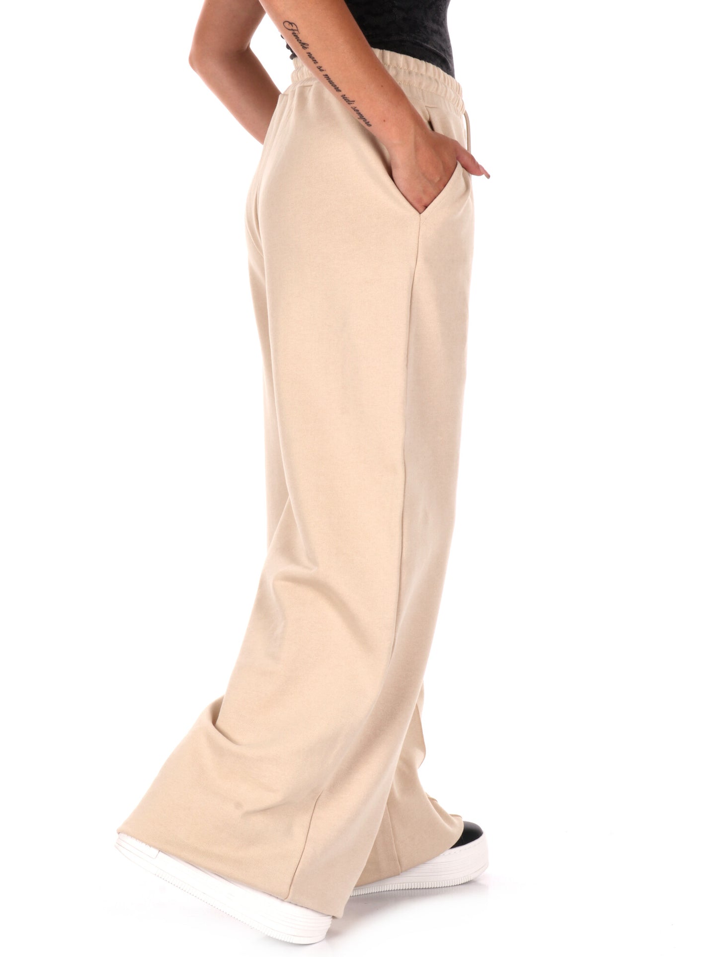 PANTAPALAZZO PRIMULA GUESS DA DONNA CEMENTO