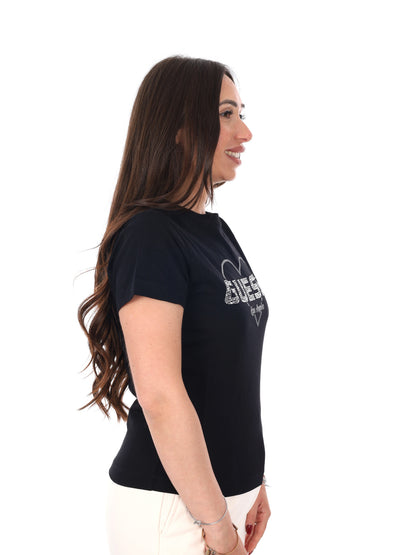 Guess Narcisio t-shirt nera da donna