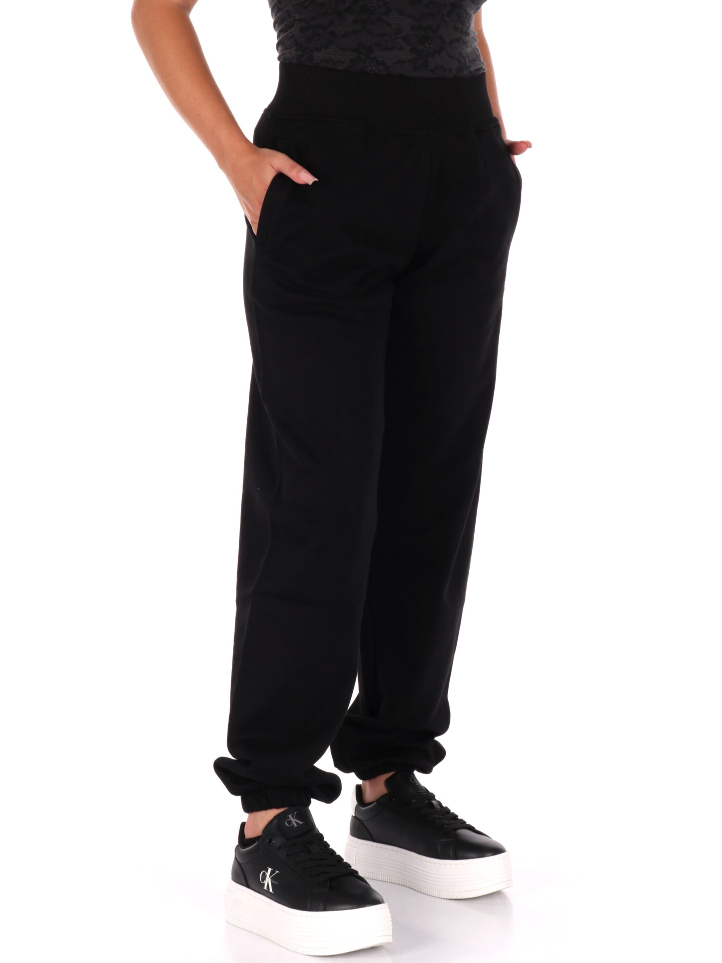 PANTALONE SPORTIVO PRIMULA GUESS DA DONNA NERO