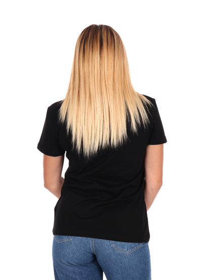 T-SHIRT INGRID GUESS DA DONNA NERO