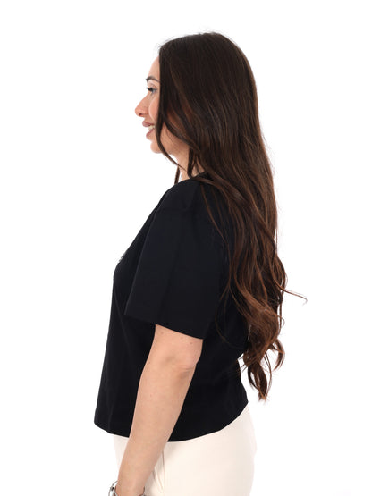 Guess Arianna, t-shirt maniche corte da Donna nera