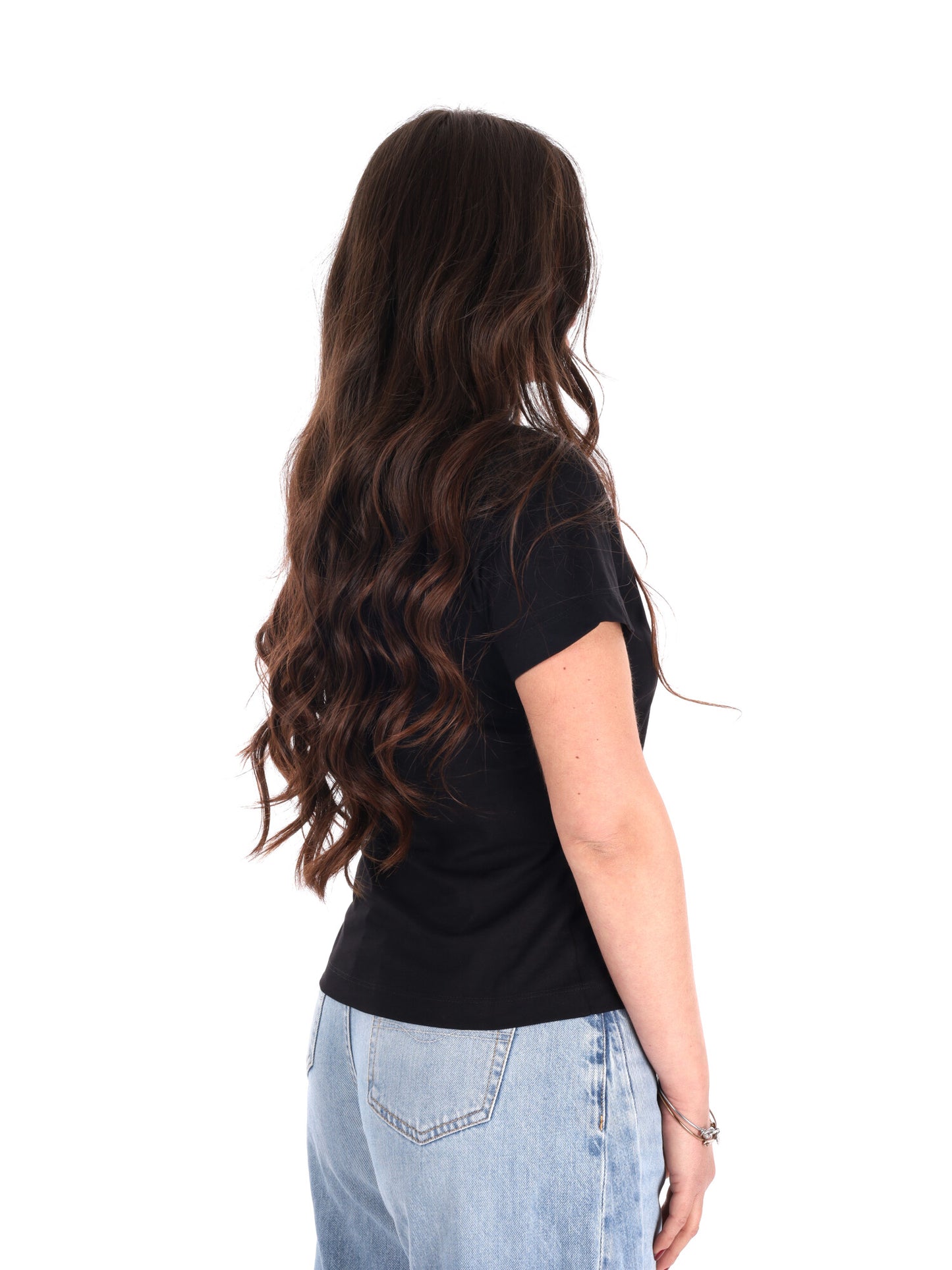 Guess Lison, T-shirt maniche corte da donna in nero