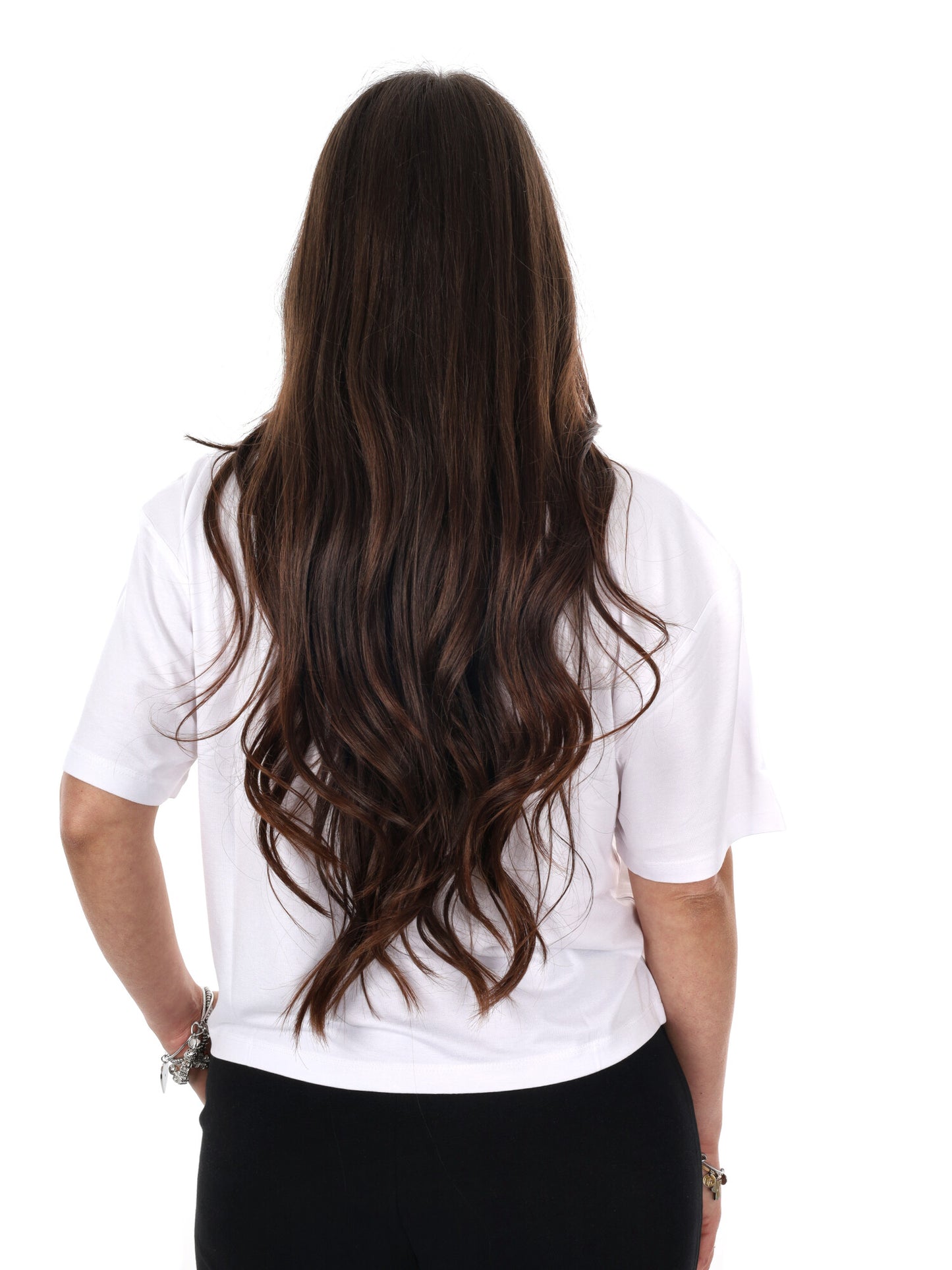Guess Gabi t-shirt donna bianca in viscosa e elastan