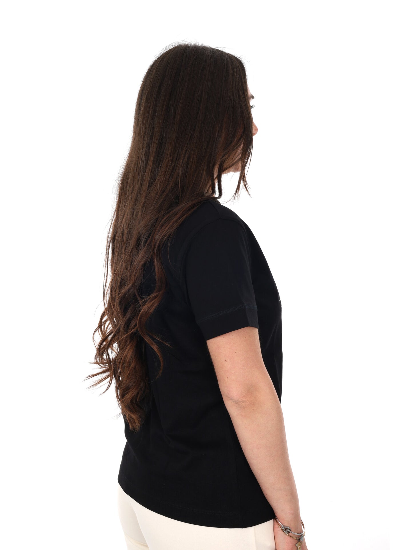 Guess Solange, t-shirt maniche corte da Donna nera