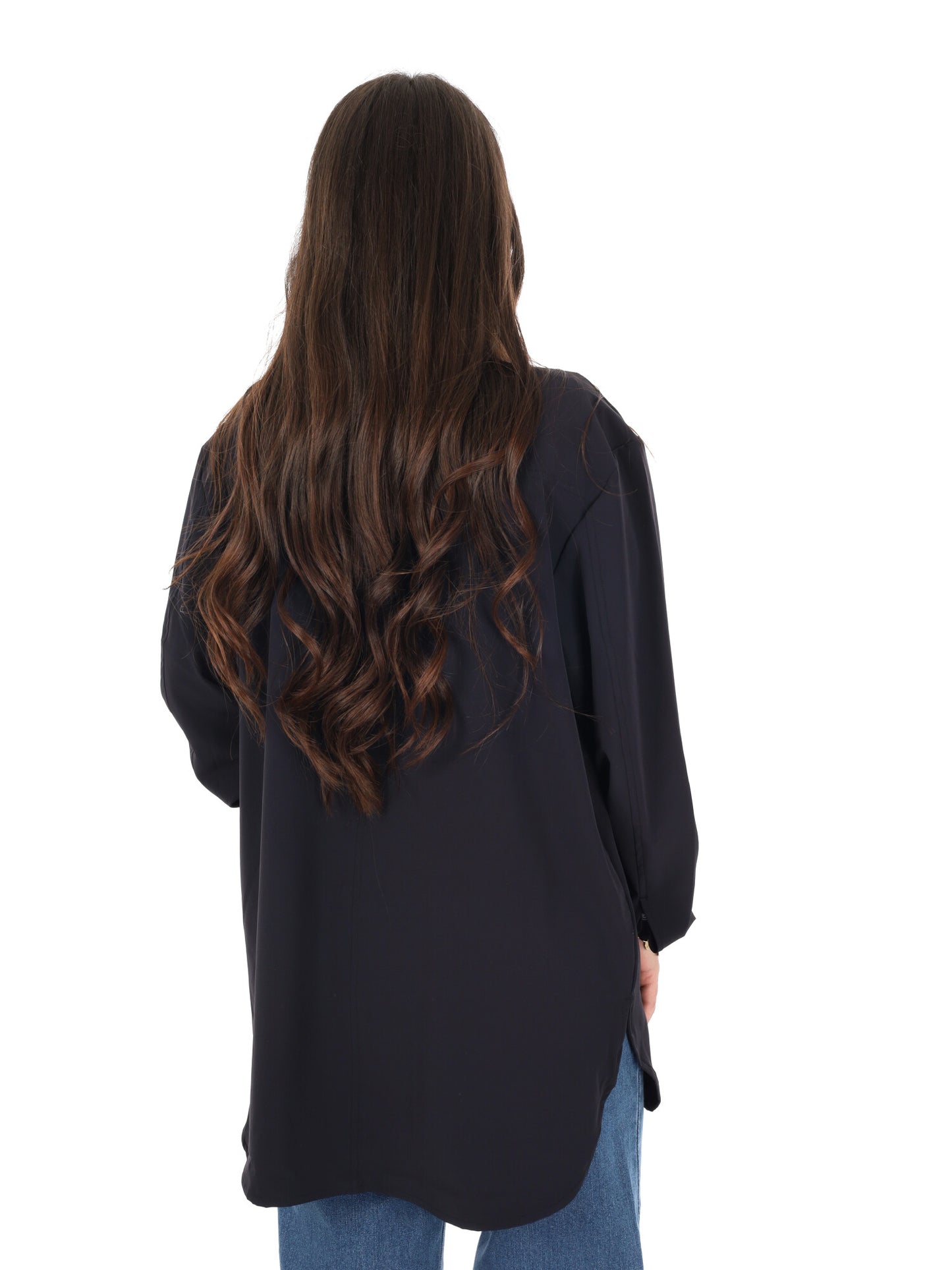 Guess Nat Shacket, camicia giacca donna nera