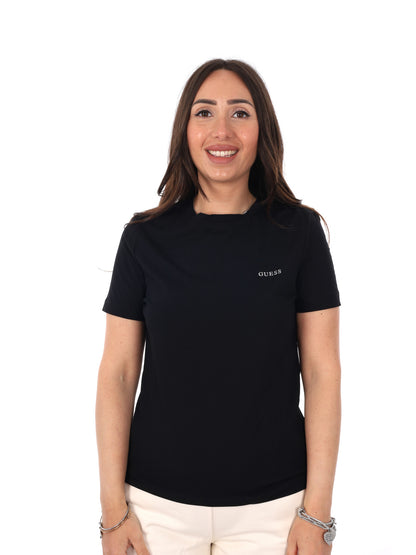 Guess Tracey t-shirt maniche corte da donna nera