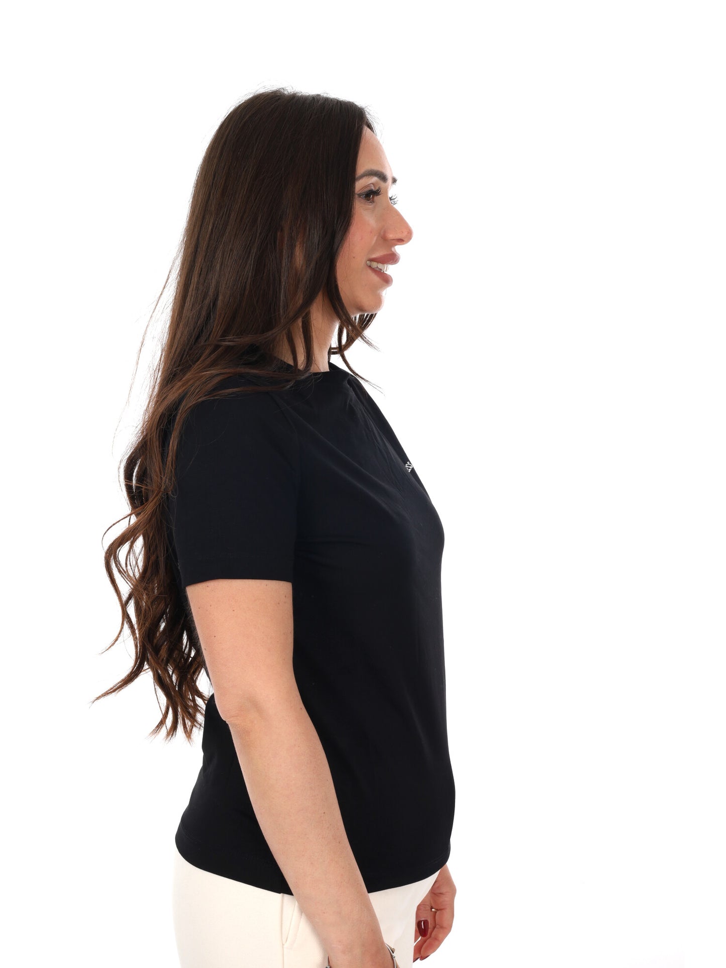 Guess Tracey t-shirt maniche corte da donna nera