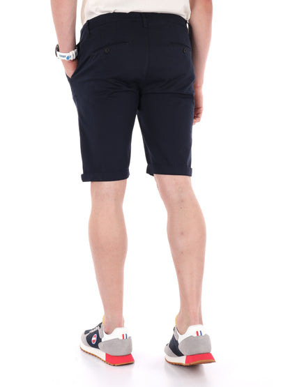 Bermuda Vanni in blu, casual da uomo per la primavera estate