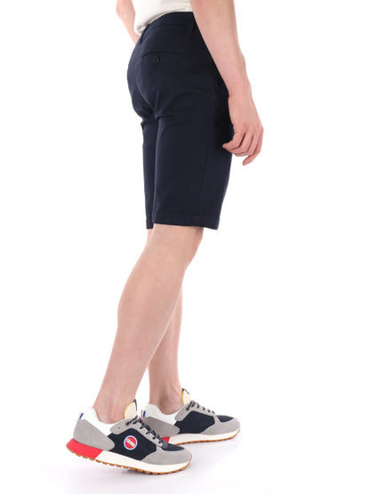 Bermuda Vanni in blu, casual da uomo per la primavera estate