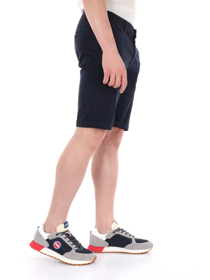 Bermuda Vanni in blu, casual da uomo per la primavera estate