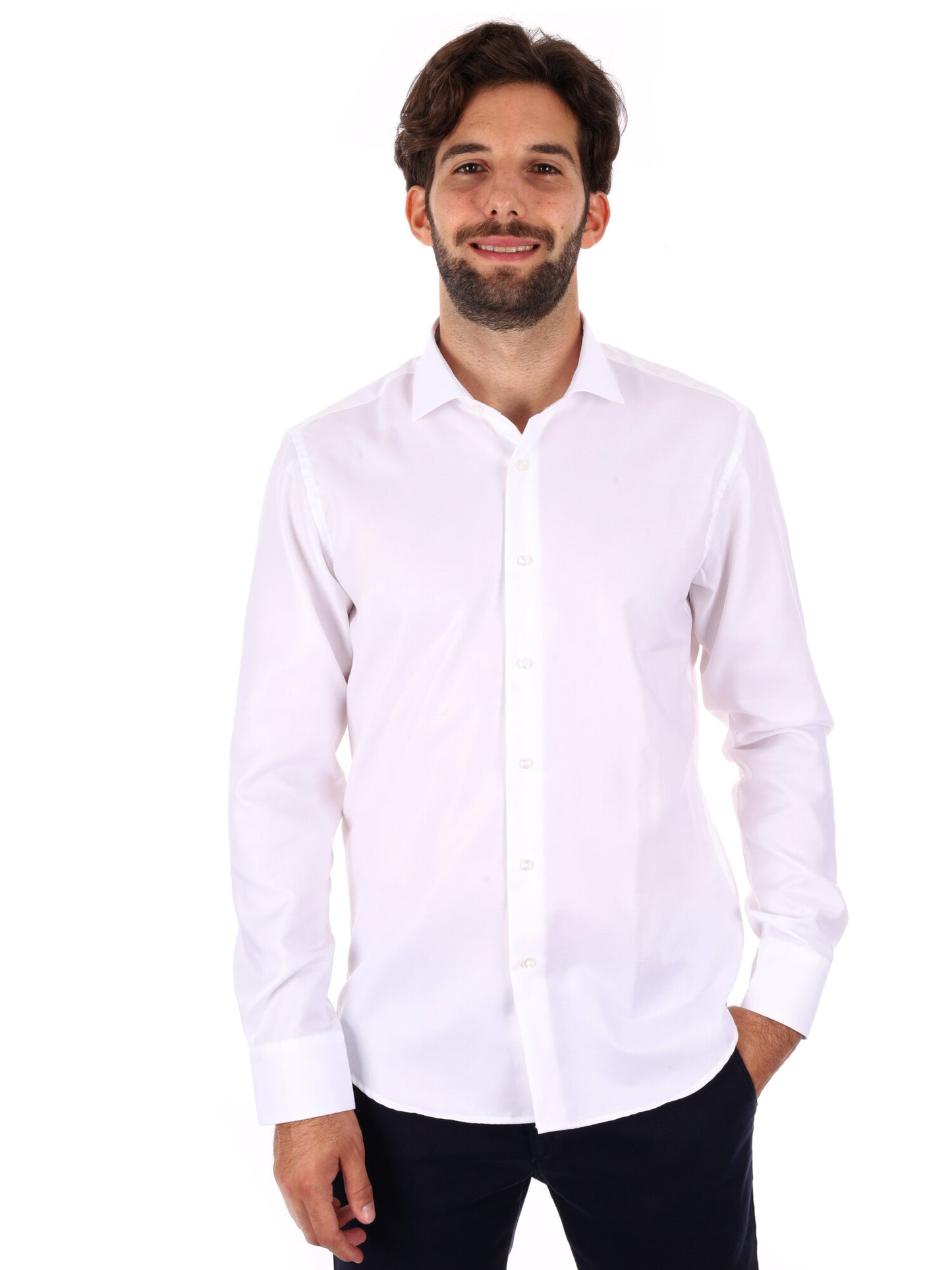 CAMICIA VARESE FB DA UOMO BIANCO