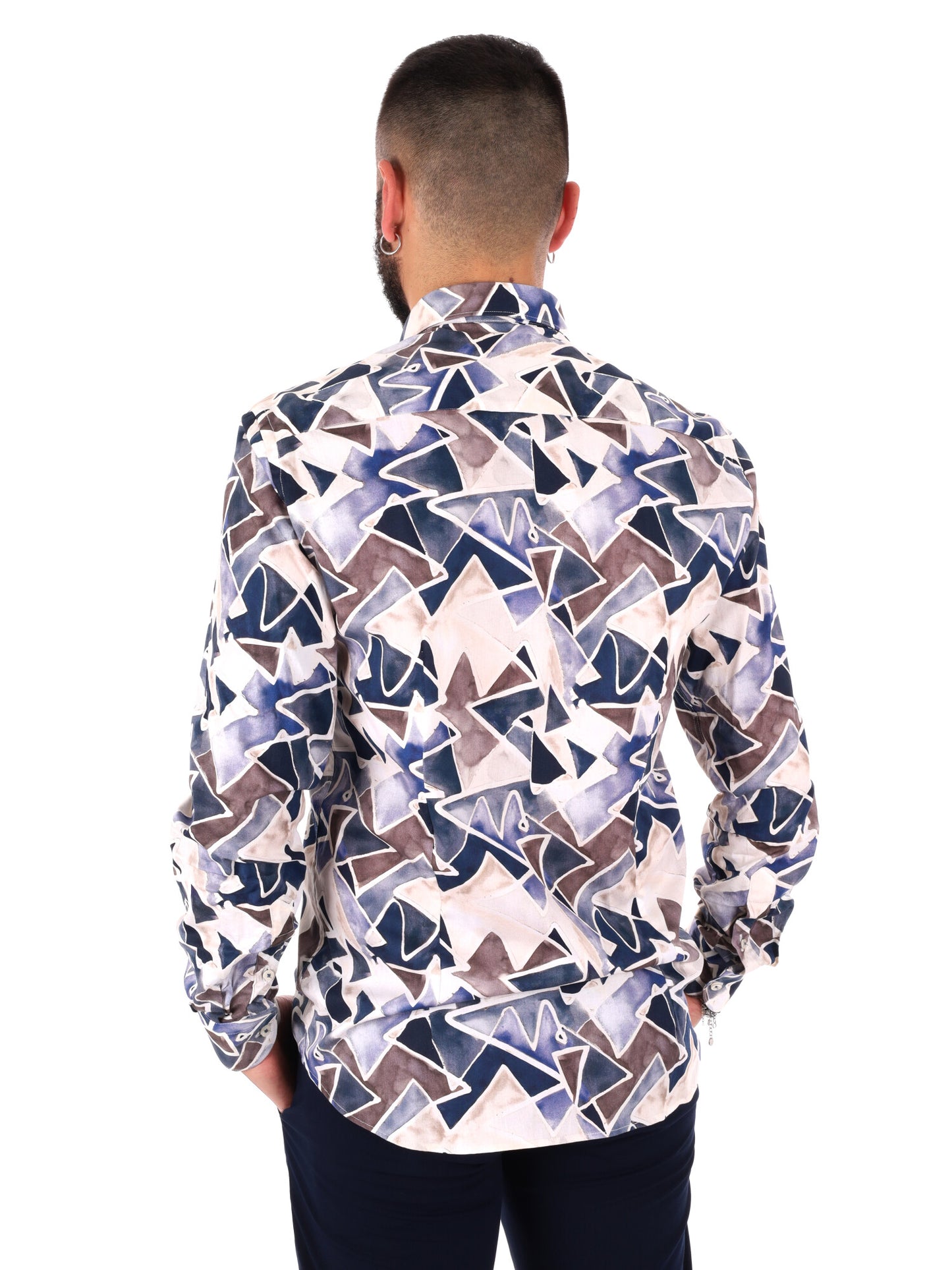 Camicia uomo FB Velar 51 multicolore per la primavera-estate