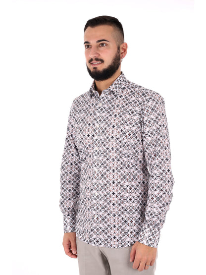 Camicia multicolore Velar 60 da uomo per cerimonie ed uso civile