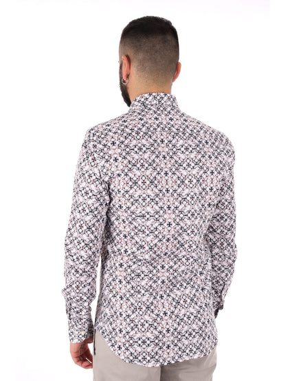 Camicia multicolore Velar 60 da uomo per cerimonie ed uso civile