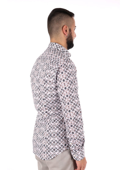 Camicia multicolore Velar 60 da uomo per cerimonie ed uso civile