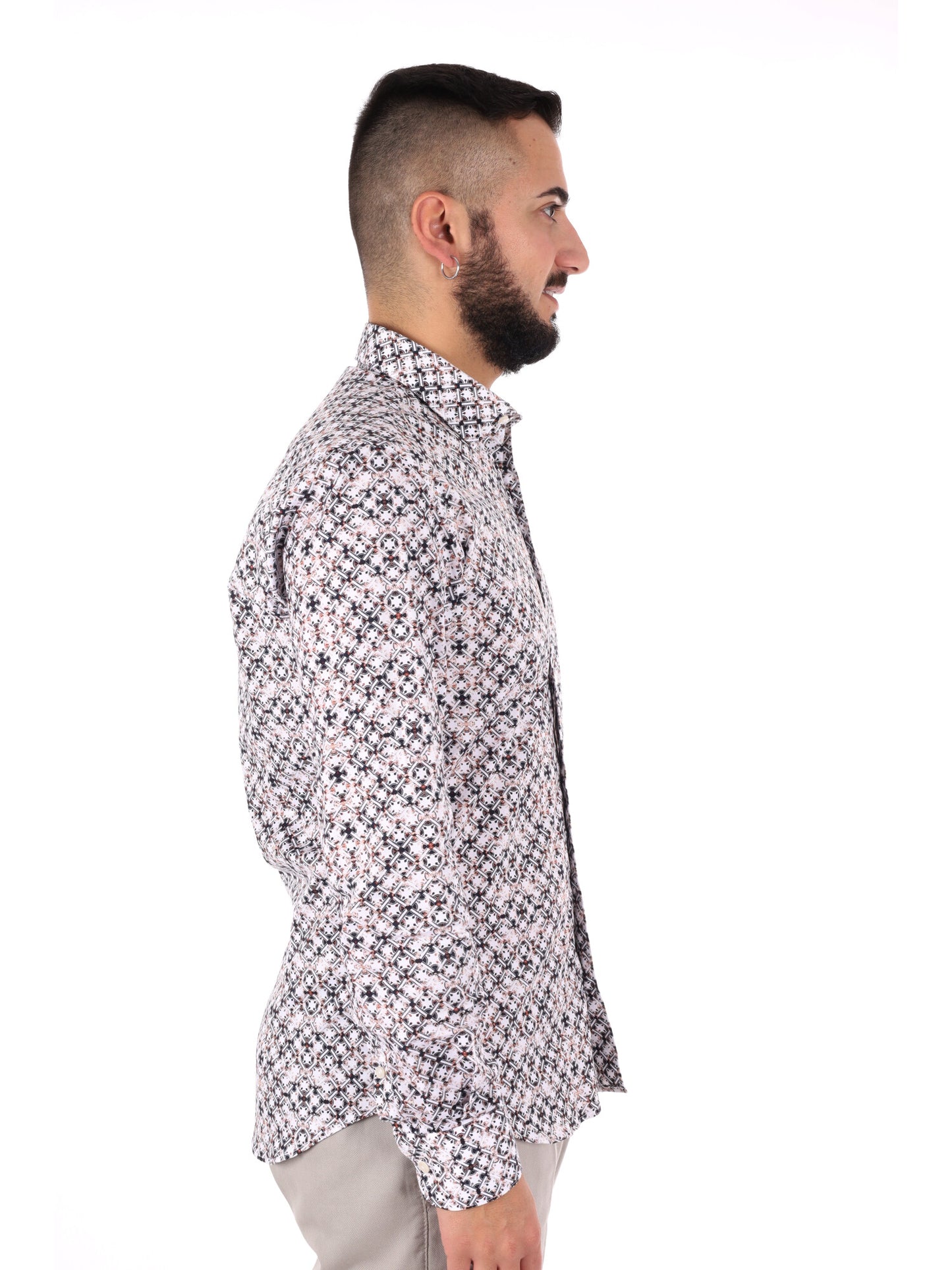 Camicia multicolore Velar 60 da uomo per cerimonie ed uso civile