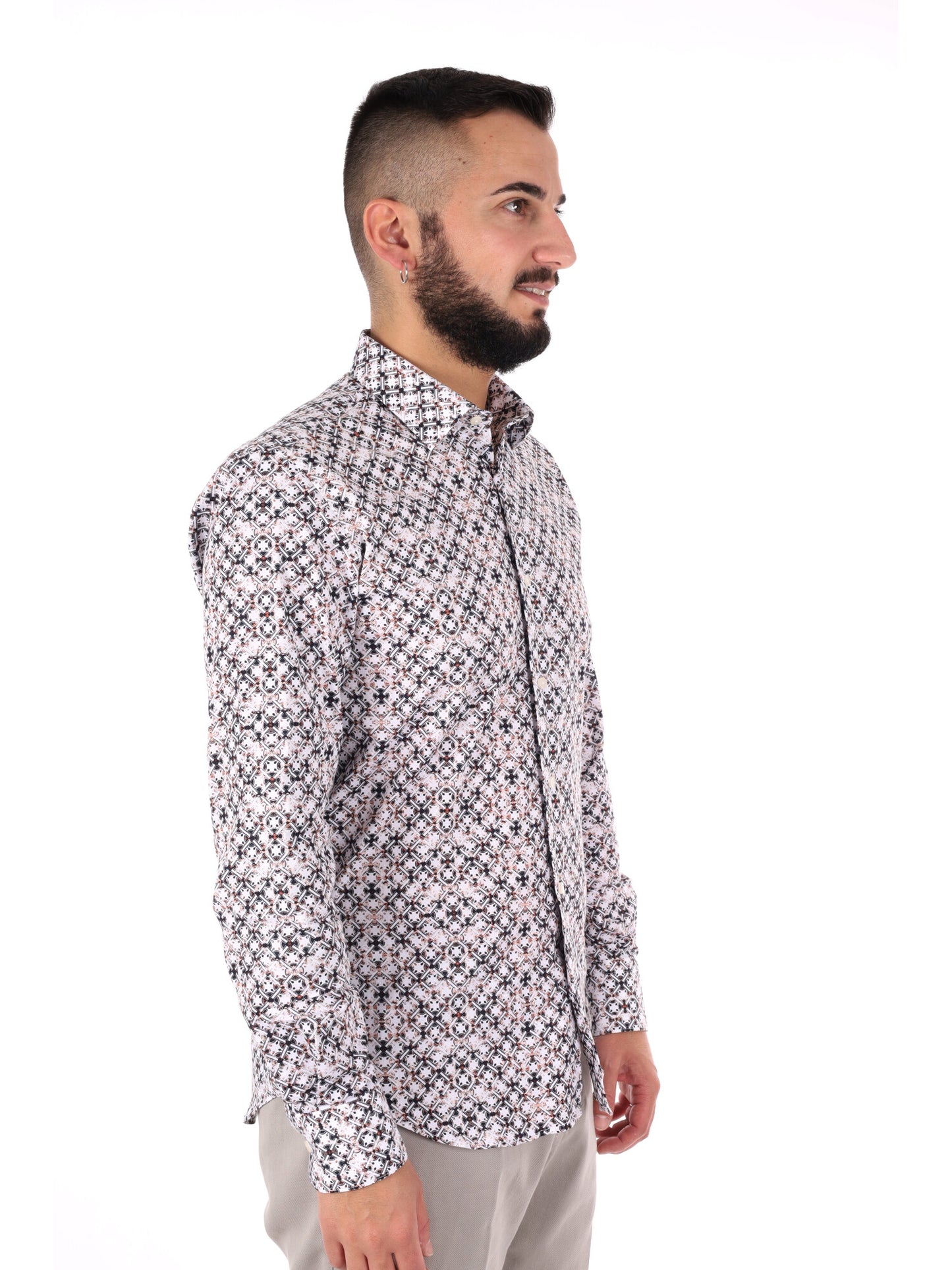 Camicia multicolore Velar 60 da uomo per cerimonie ed uso civile
