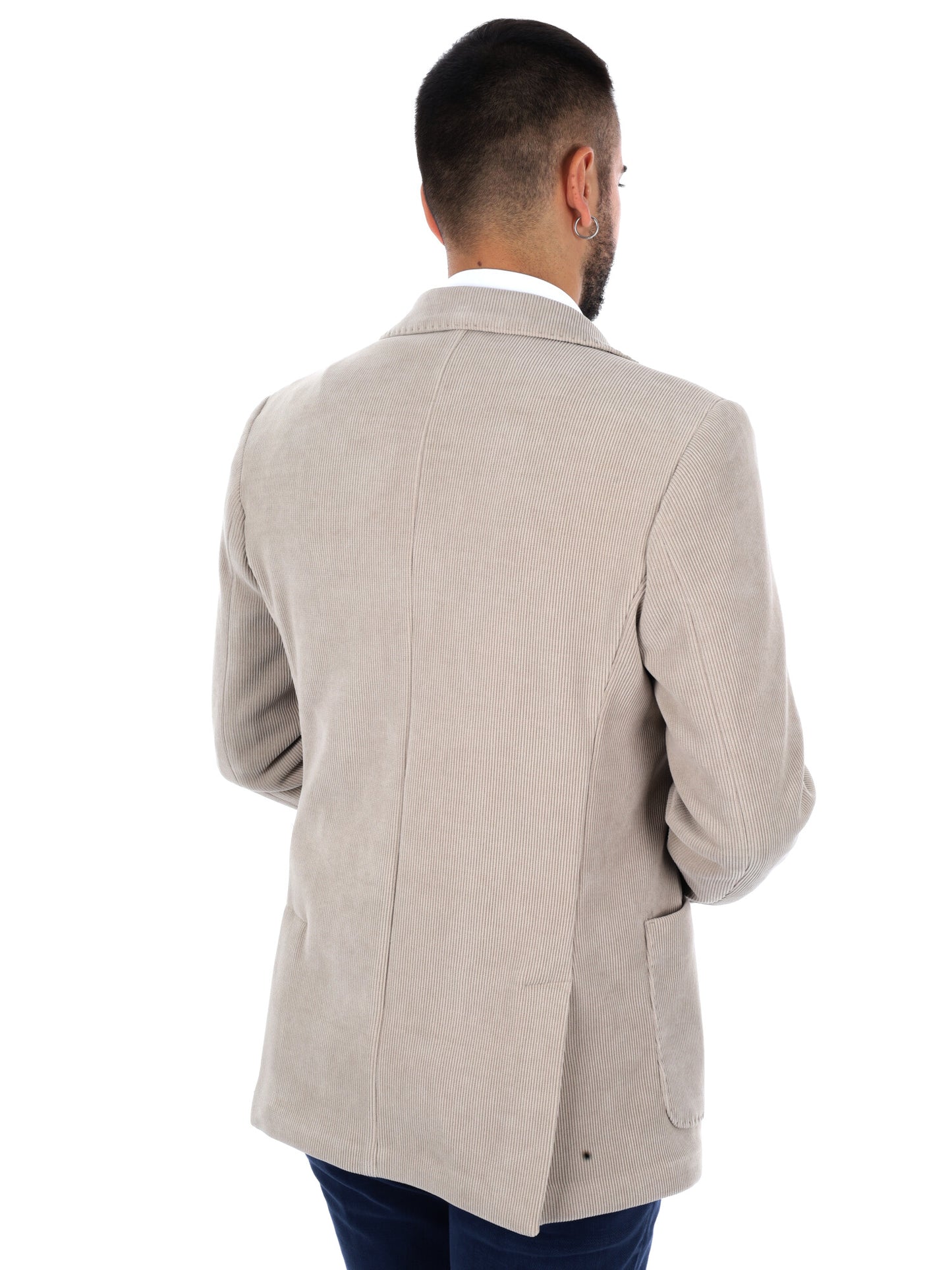 Fb W1426 390, giacca da uomo beige
