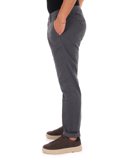 FB W1598 GR ME, pantalone da uomo grigio