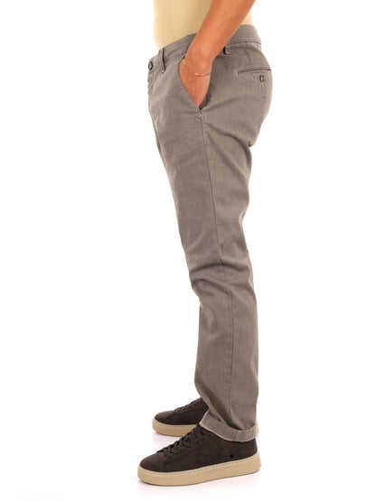 Fb W1598 Spago, pantalone da uomo beige