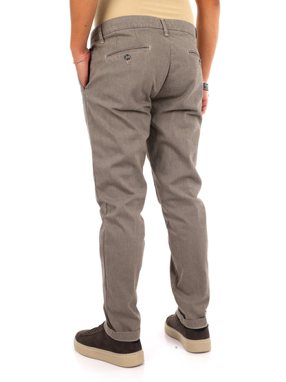 Fb W1598 Spago, pantalone da uomo beige