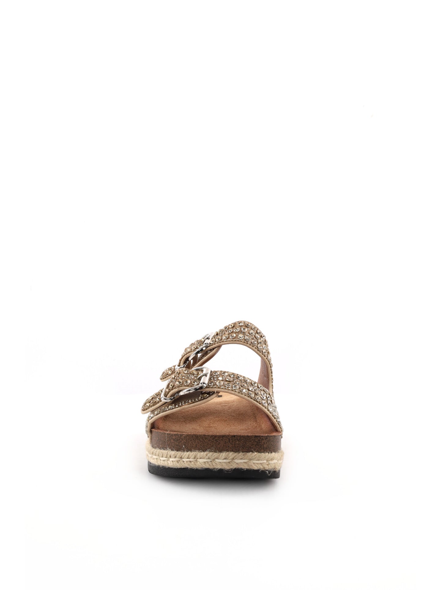 Sandali beige da donna Clyo' eleganti e versatili per la primavera-estate