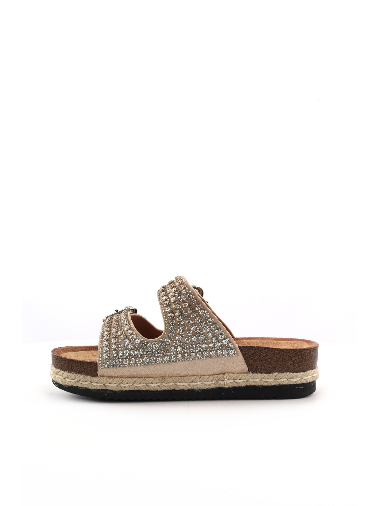 Sandali beige da donna Clyo' eleganti e versatili per la primavera-estate