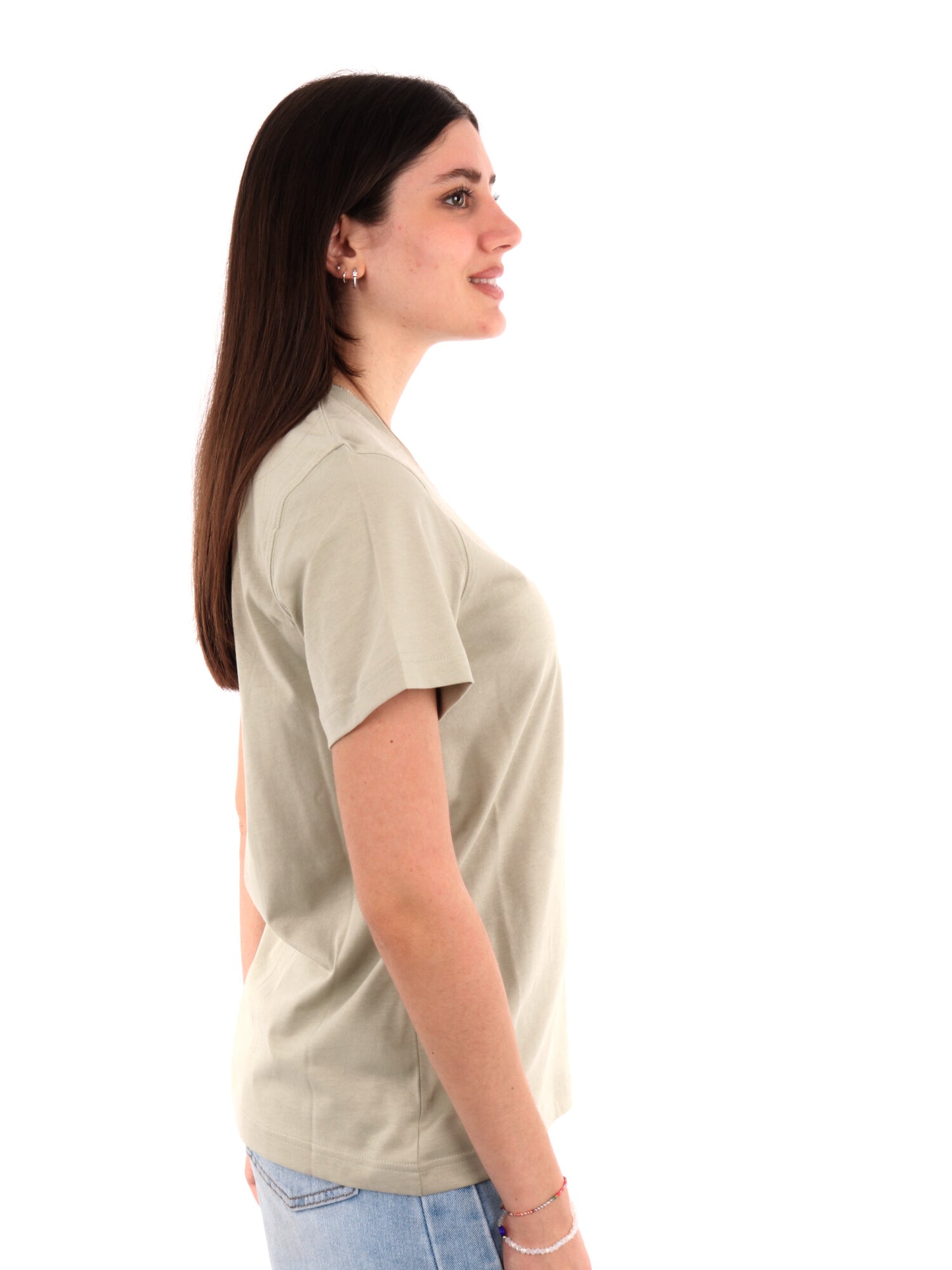 NEW BALANCE T-SHIRT - OLIVA
