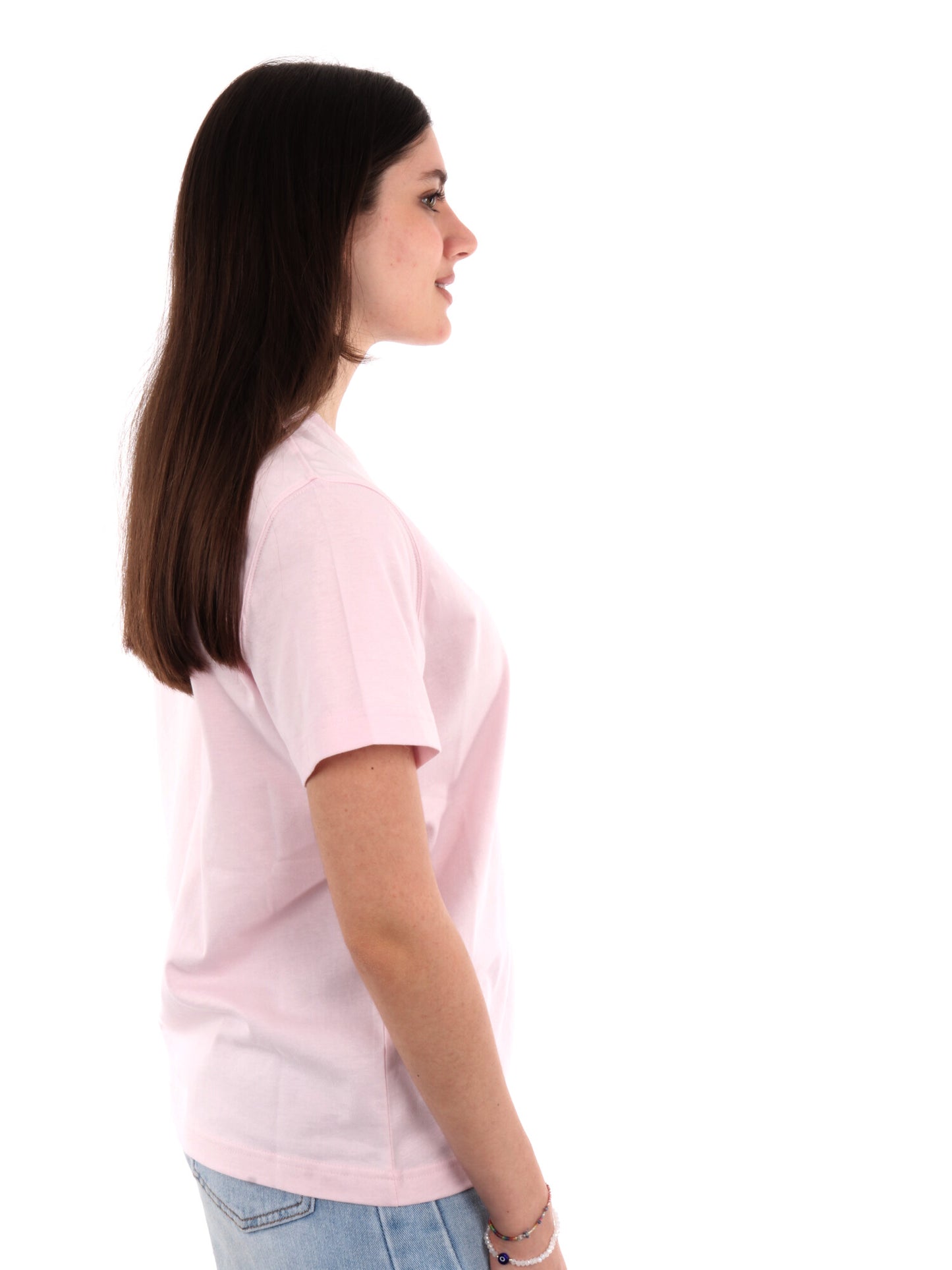 NEW BALANCE T-SHIRT - ROSA