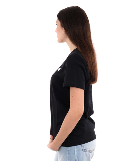 New Balance Sport Essentials, t-shirt girocollo nera da donna