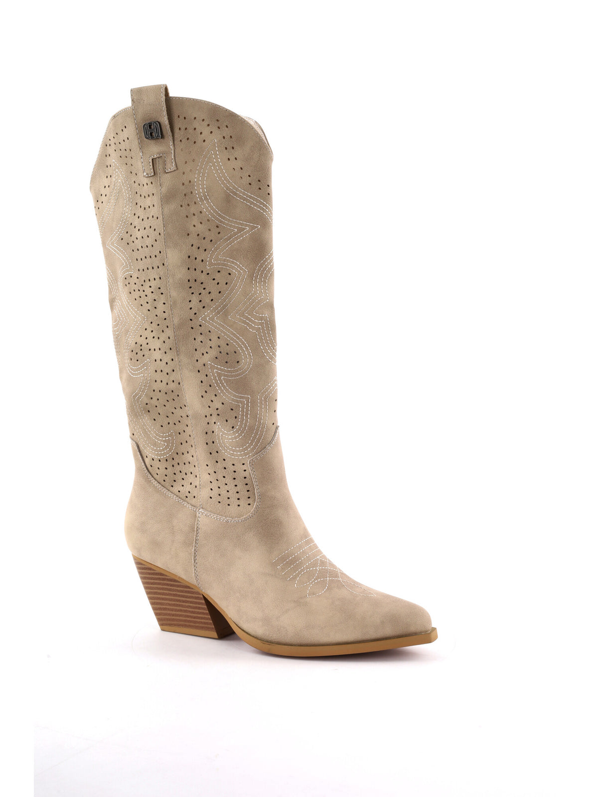 Queen helena stivale stivale/stivaletto da donna beige