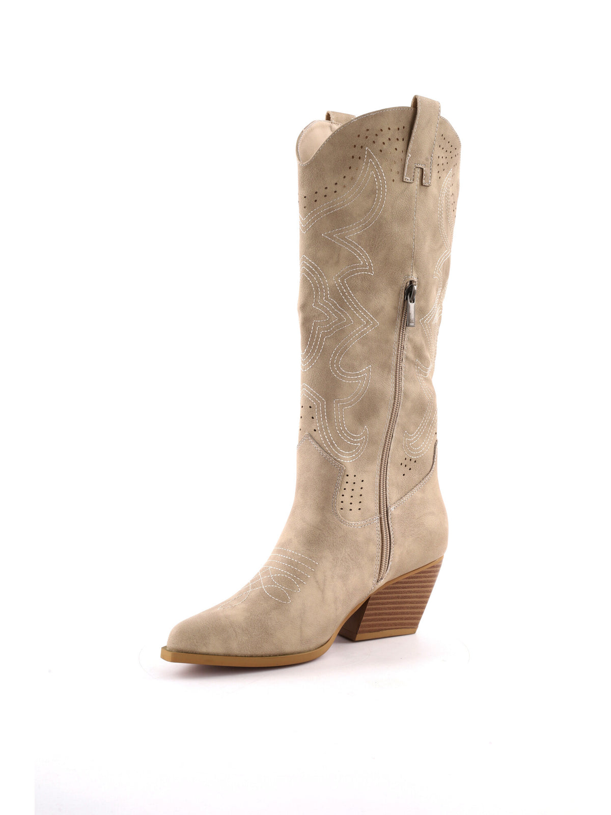 Queen helena stivale stivale/stivaletto da donna beige