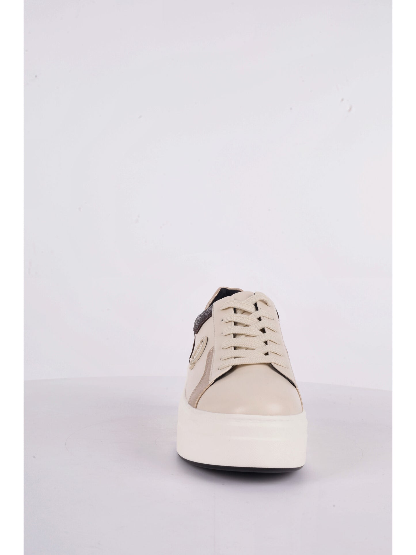 SNEAKER CON PLATFORM QUEEN HELENA DA DONNA BEIGE