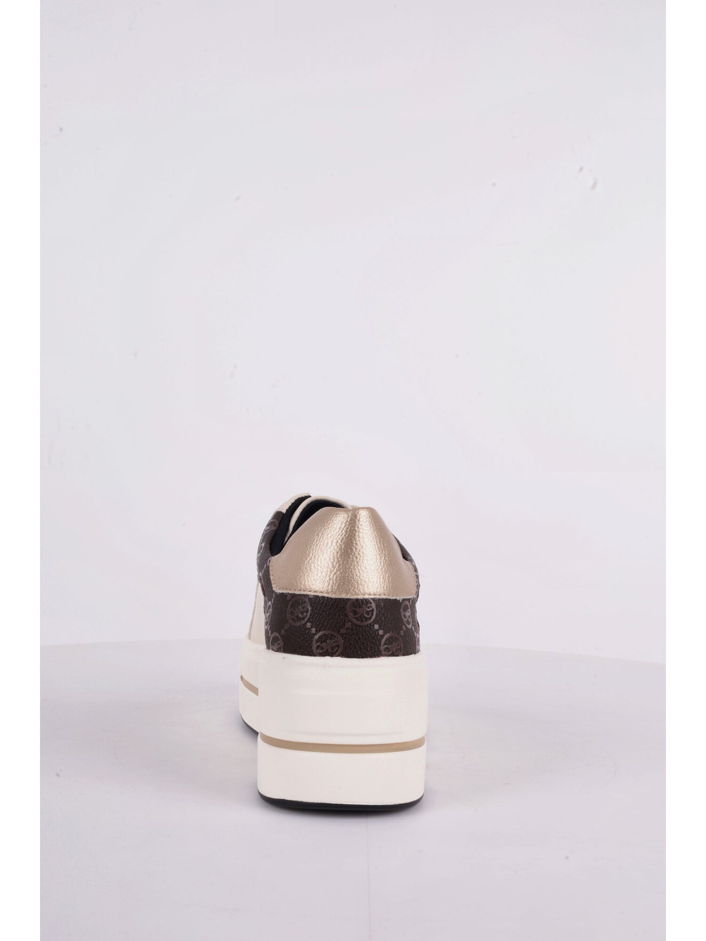 SNEAKER CON PLATFORM QUEEN HELENA DA DONNA BEIGE