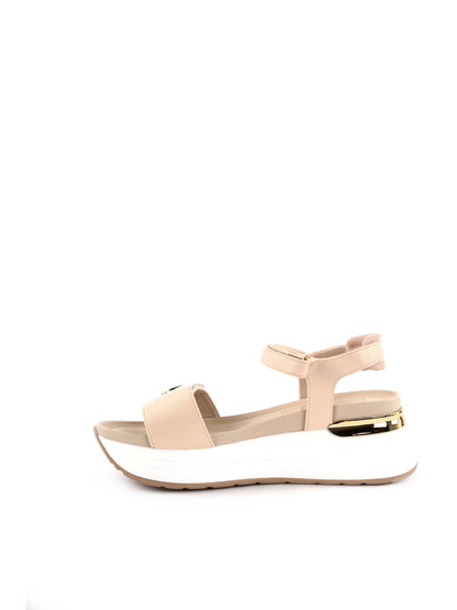 Sandali eleganti da donna Queen Helena beige per la primavera-estate