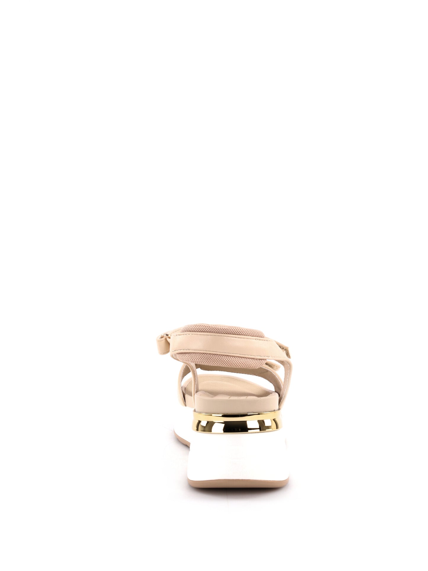 Sandali eleganti da donna Queen Helena beige per la primavera-estate