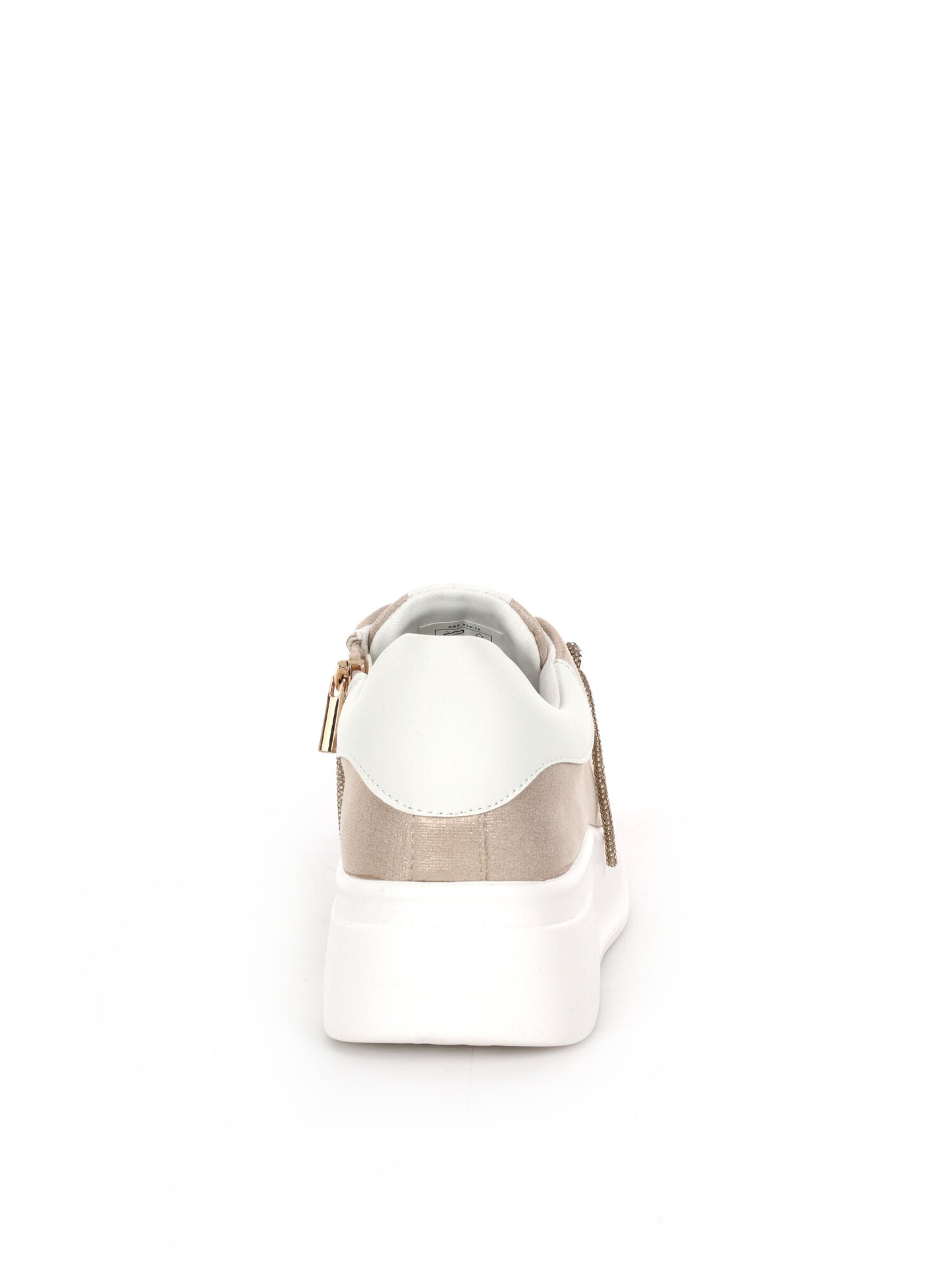 Sneakers da donna Queen Helena X34 10 Gold con dettagli preziosi