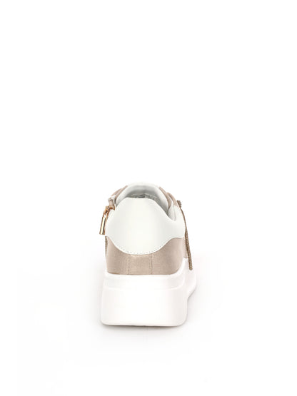 Sneakers da donna Queen Helena X34 10 Gold con dettagli preziosi
