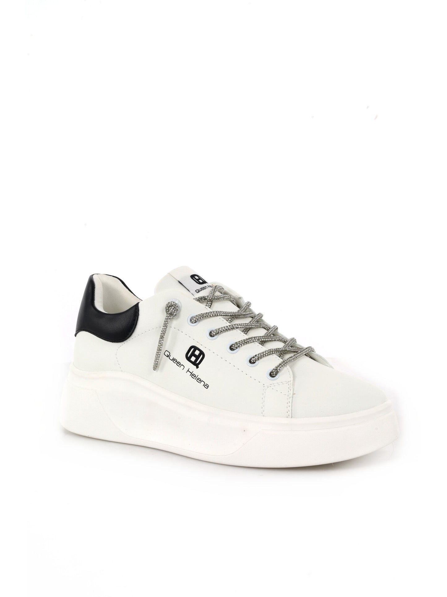 Sneakers donna Queen Helena con suola platform multicolore