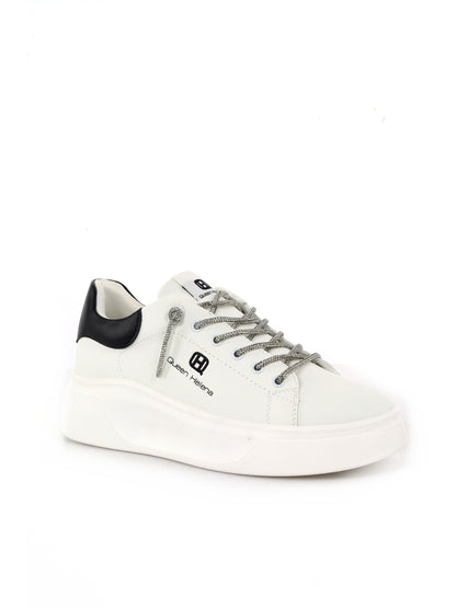 Sneakers donna Queen Helena con suola platform multicolore