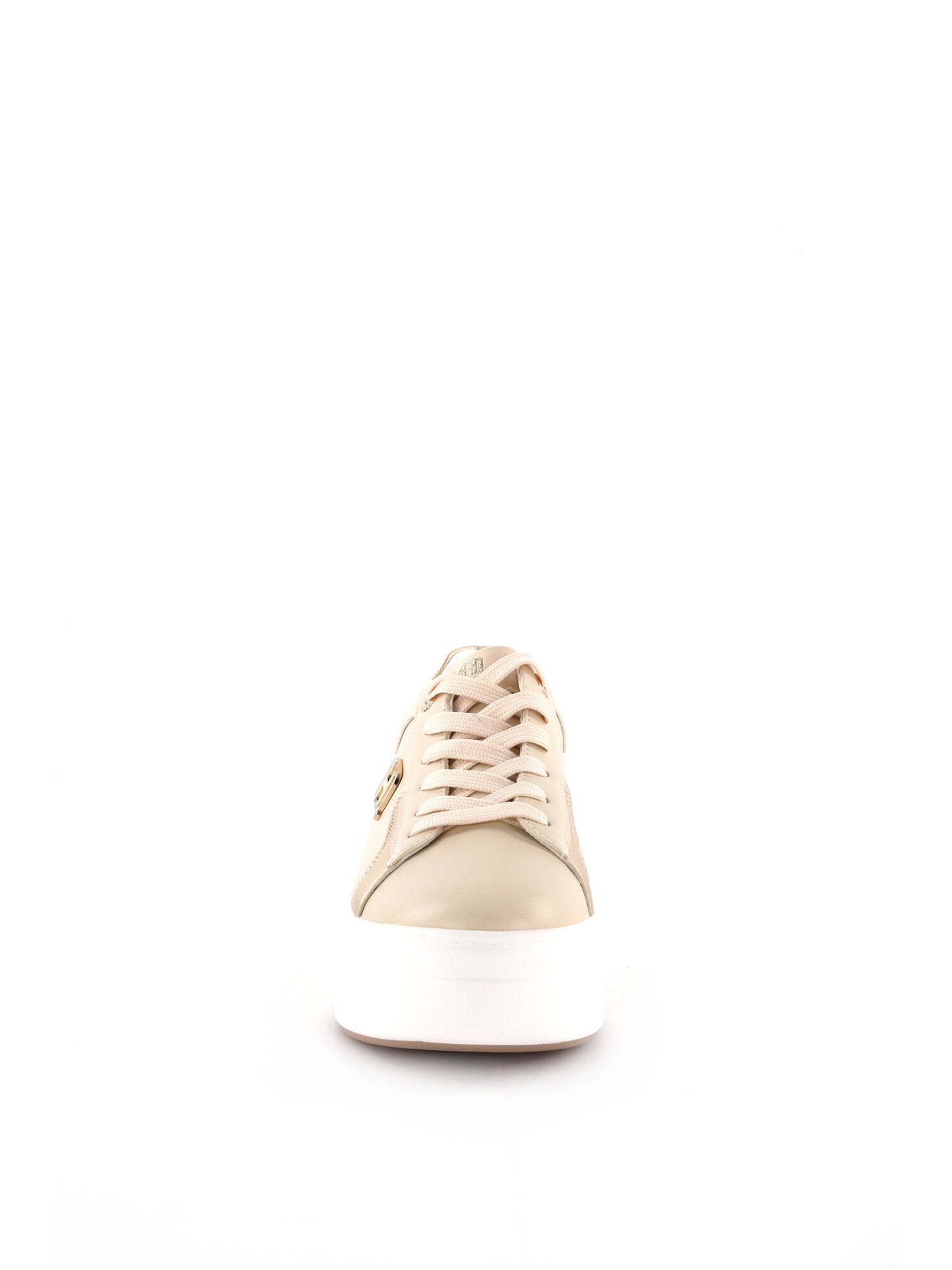 Sneakers basse Queen Helena beige da donna per un look casual e raffinato