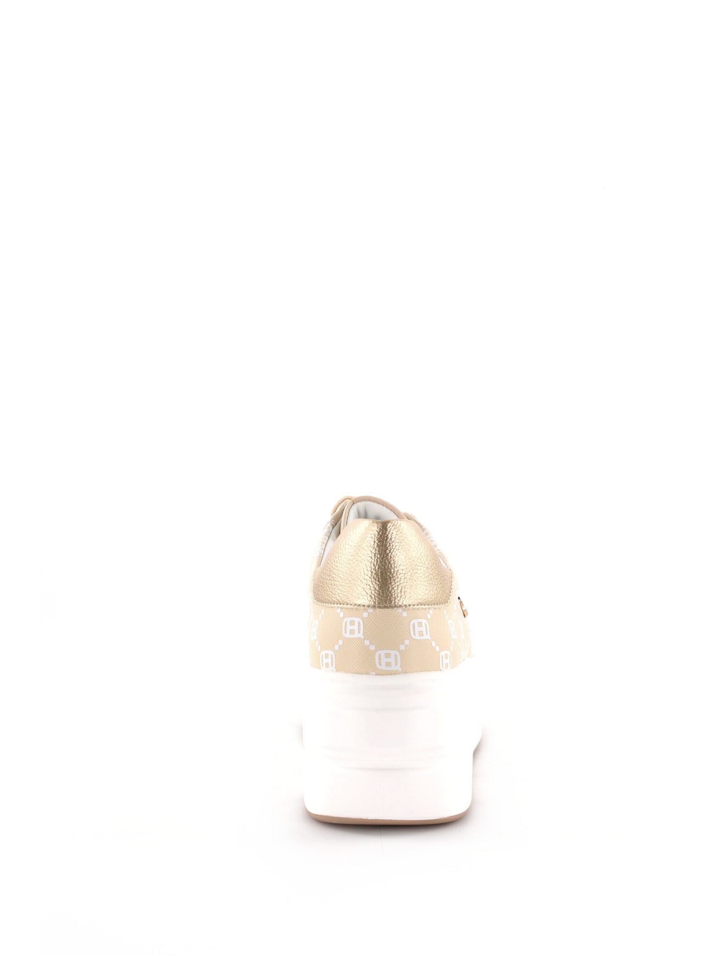 Sneakers basse Queen Helena beige da donna per un look casual e raffinato