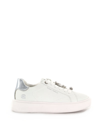 Sneakers donna Queen Helena X34 1 WH SI multicolore con suola platform