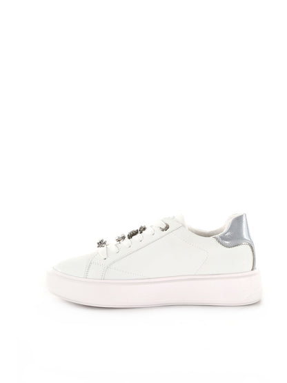 Sneakers donna Queen Helena X34 1 WH SI multicolore con suola platform