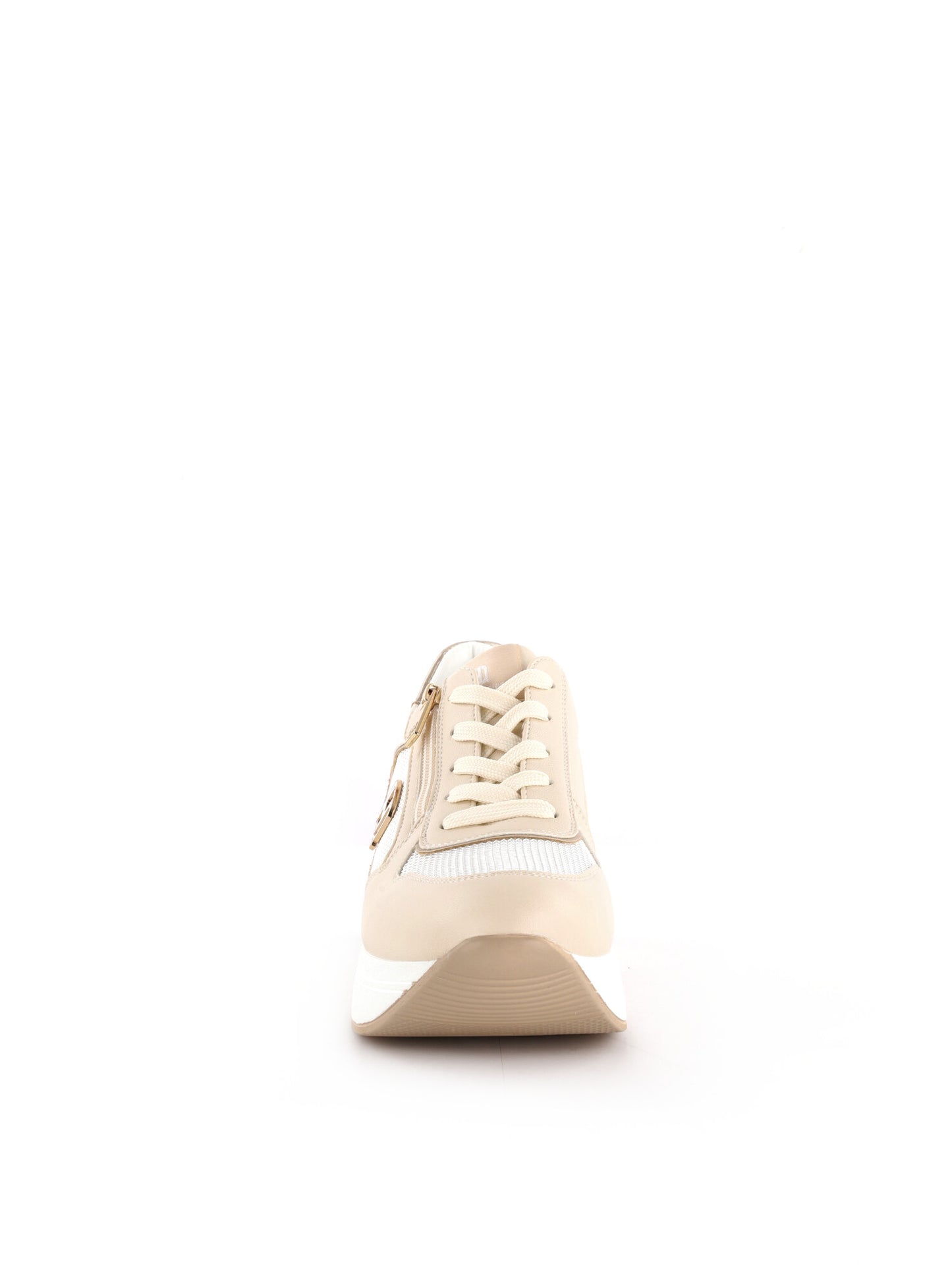 Sneakers donna Queen Helena beige dal design contemporaneo e casual