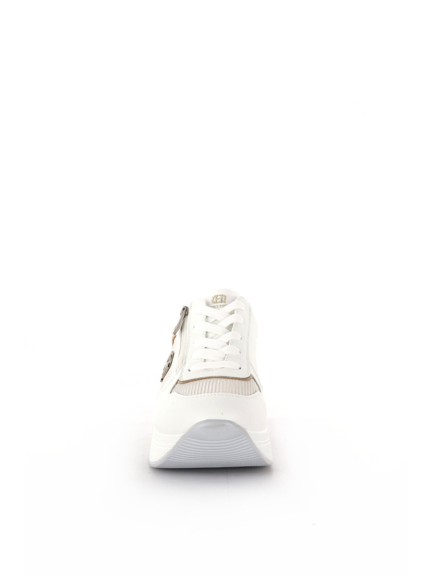 Sneakers casual da donna Queen Helena in bianco versatile