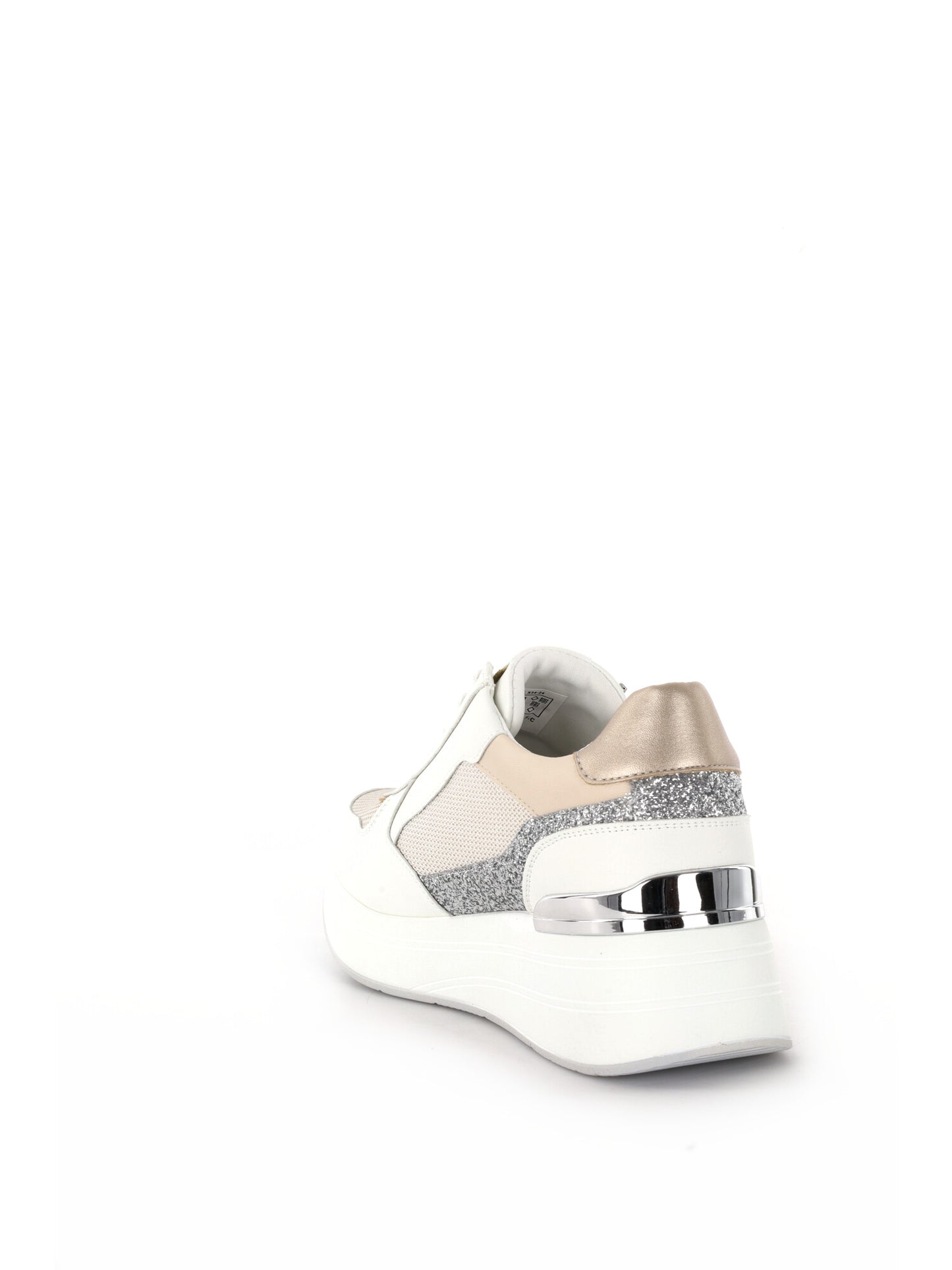 Sneakers casual da donna Queen Helena in bianco versatile